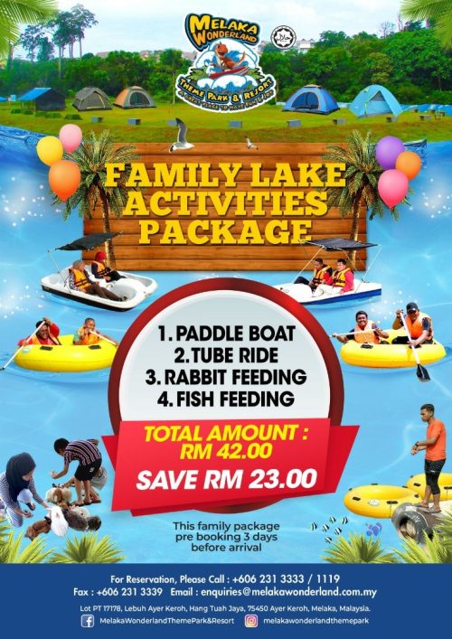Family Lake Activities Package Family Lake Activities Package